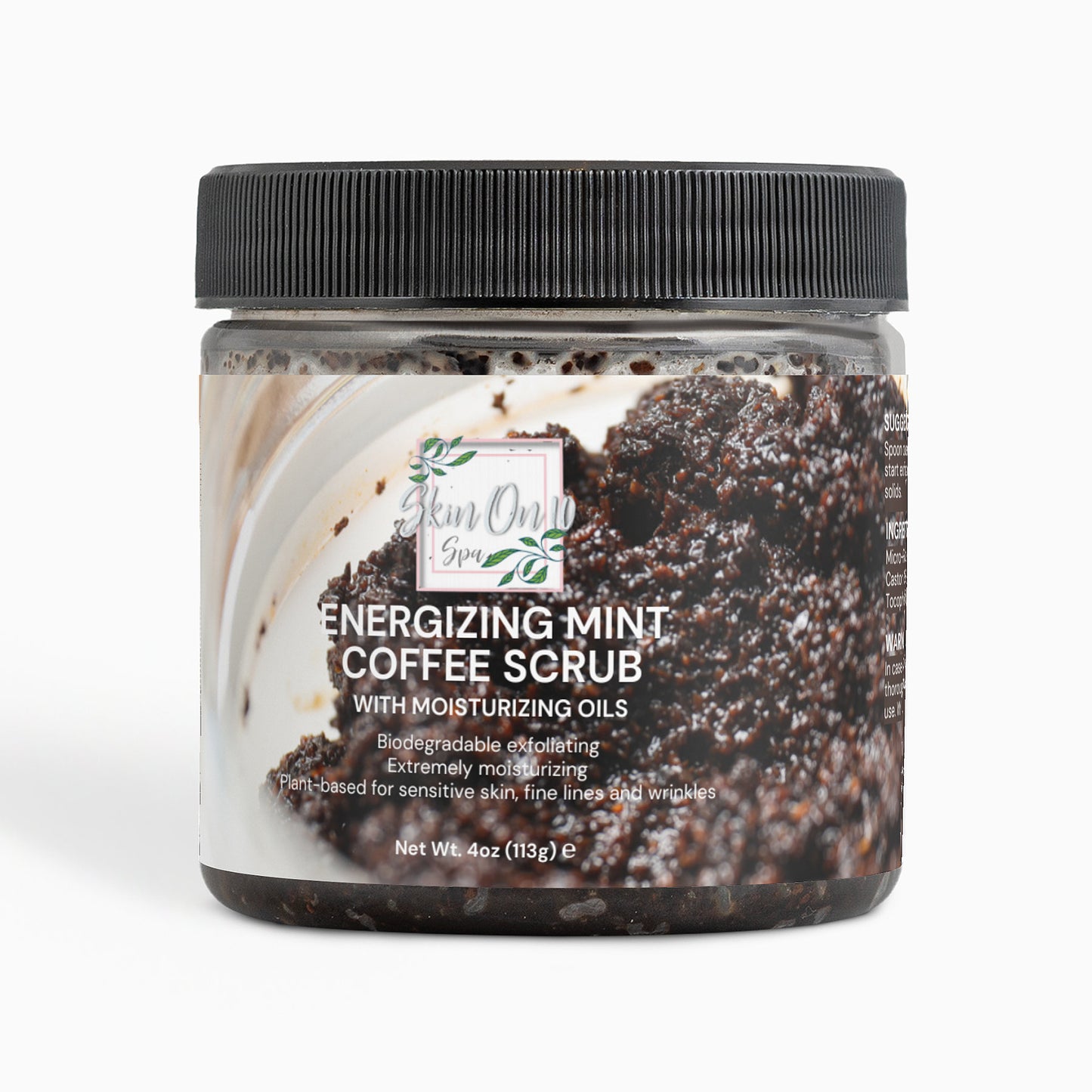 Energizing Mint Coffee Scrub